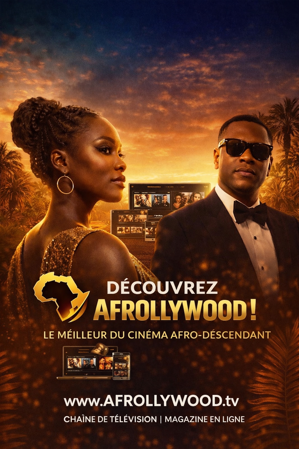 Découvrez Afrollywood ! — Le meilleur du cinéma afro-descendant, www.afrollywood.tv