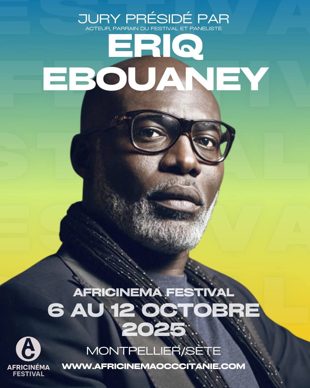 Éric Ebouaney, parrain de la 5ᵉ édition d'AFRICINÉMA OCCITANIE (2025)