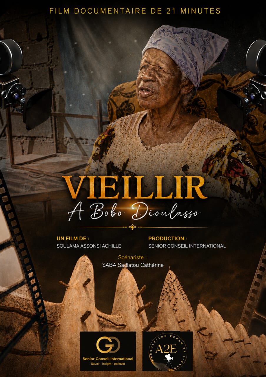 Affiche officielle du film Vieillir à Bobo-Dioulasso